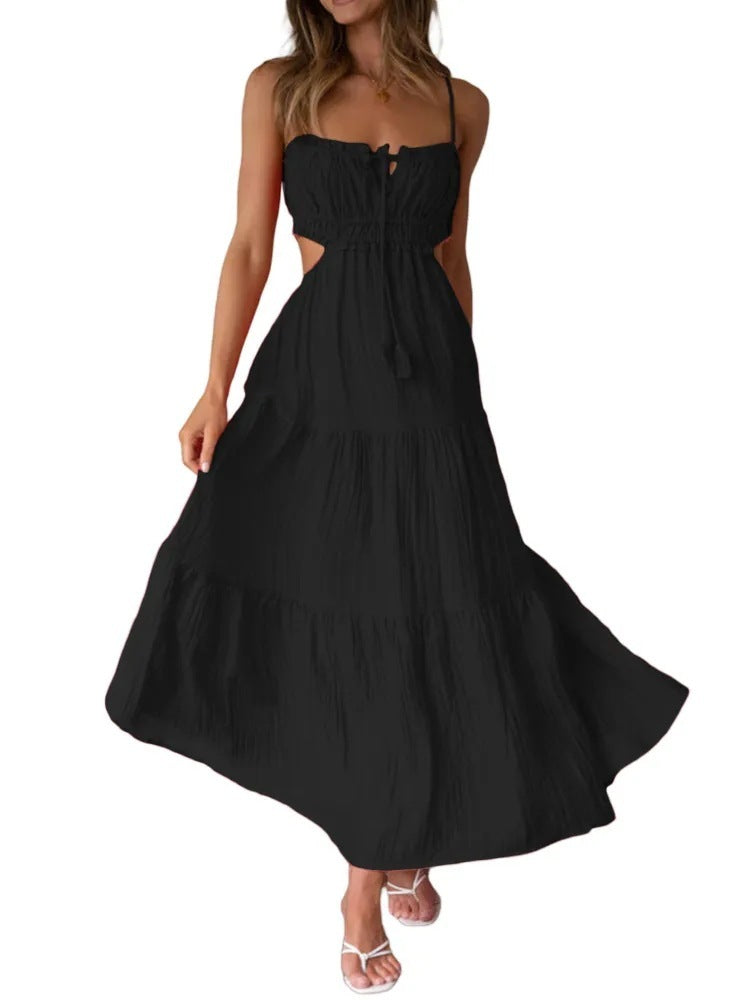 Angela – Elegantes Rückenfreies Maxikleid