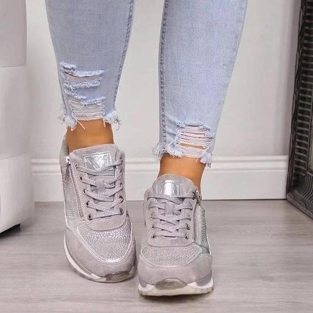 Damen Sneaker Freizeit Komfort Schuhe – Alltag & Urbaner Stil