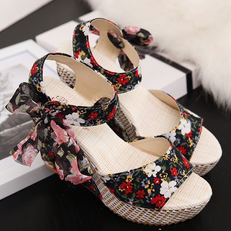 Leah – Bohemian High Heel Sandalen