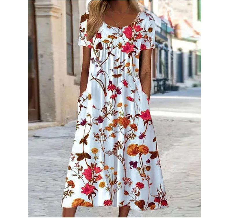 Shirley – Lässiges Kleid mit Floralem Print