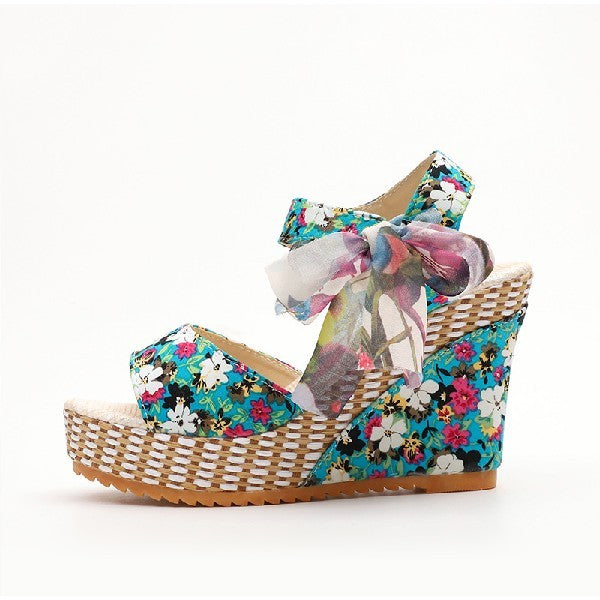 Leah – Bohemian High Heel Sandalen