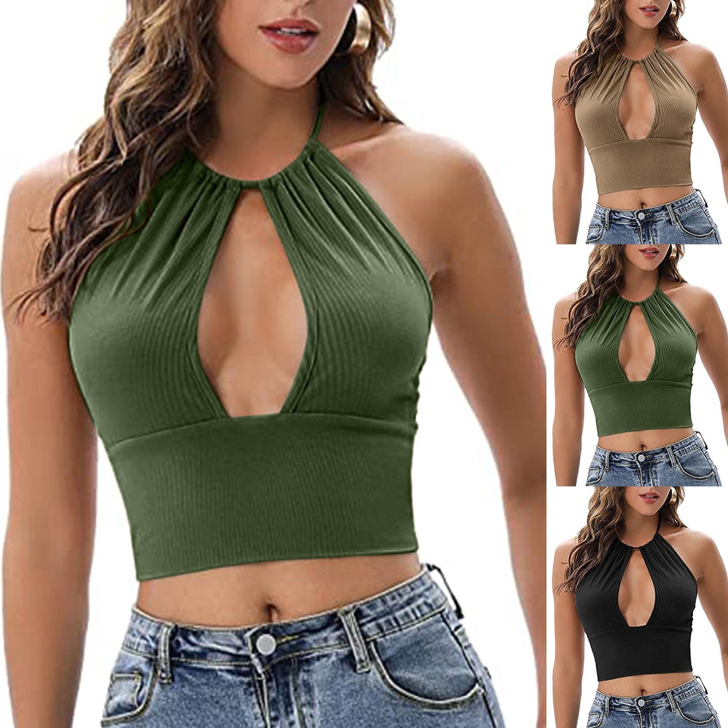 Joy – Sexy Hollow Sommer-Top für Damen