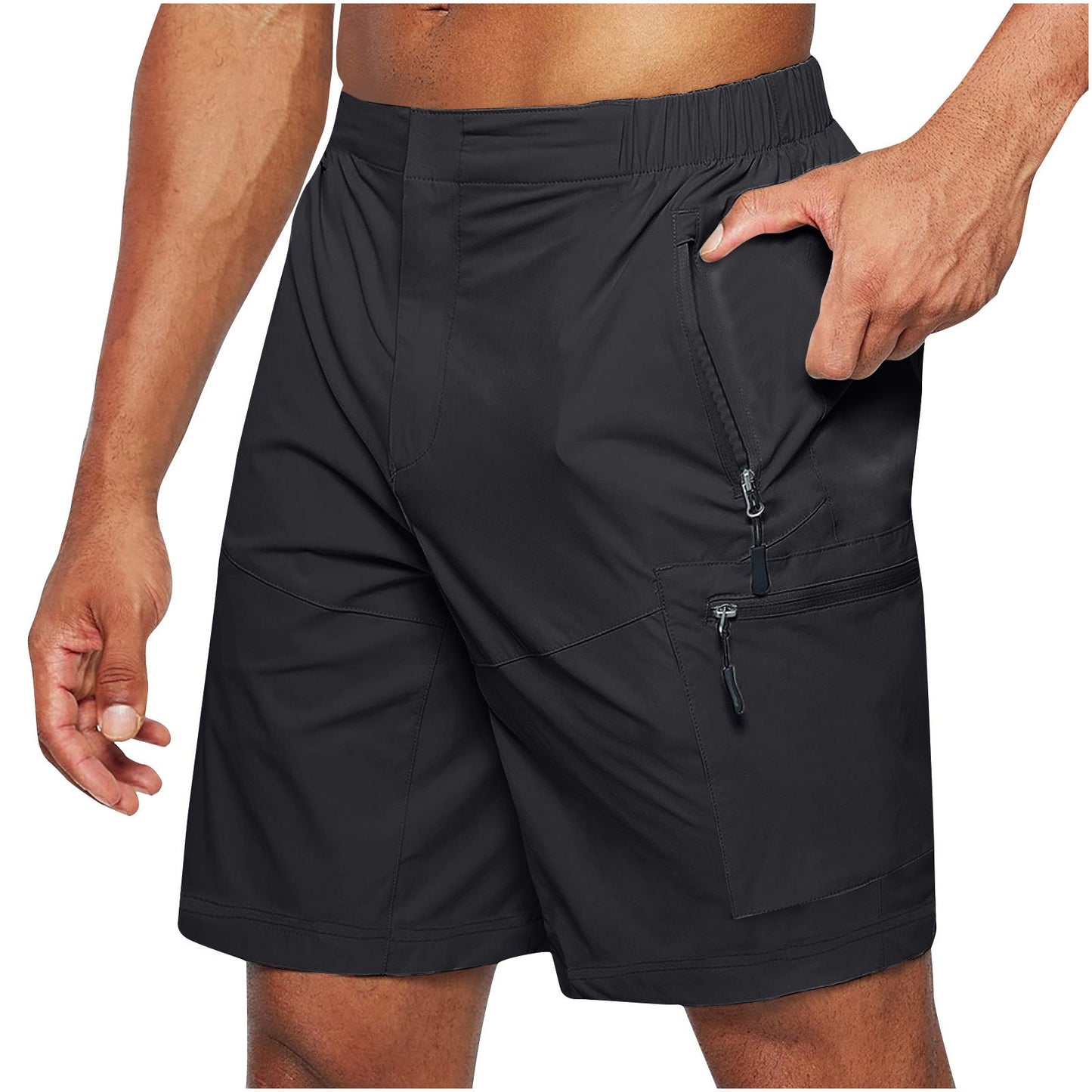 Joshua – Bequeme Herren Sommer Shorts mit elastischem Bund