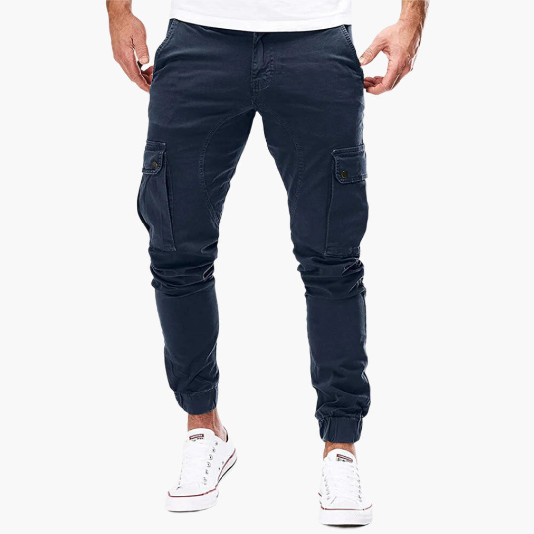 Herren Cargo Joggerhose – Urban Streetwear, Bequemer Schnitt, Vielseitig für Freizeit & Abenteuer