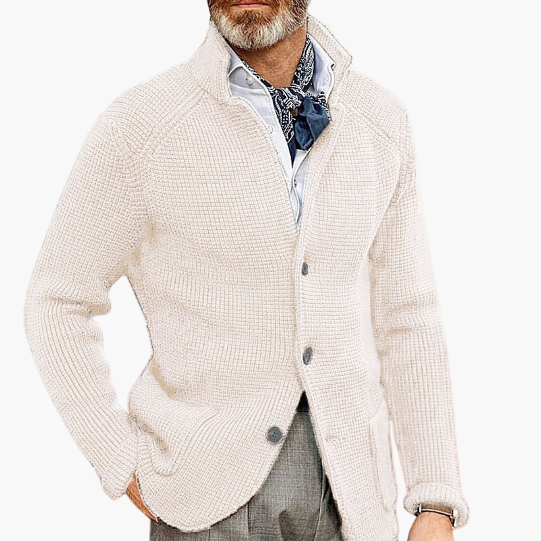 Herren Strickjacke im klassischen Stil – Elegante Freizeit- und Businessmode für anspruchsvolle Männer