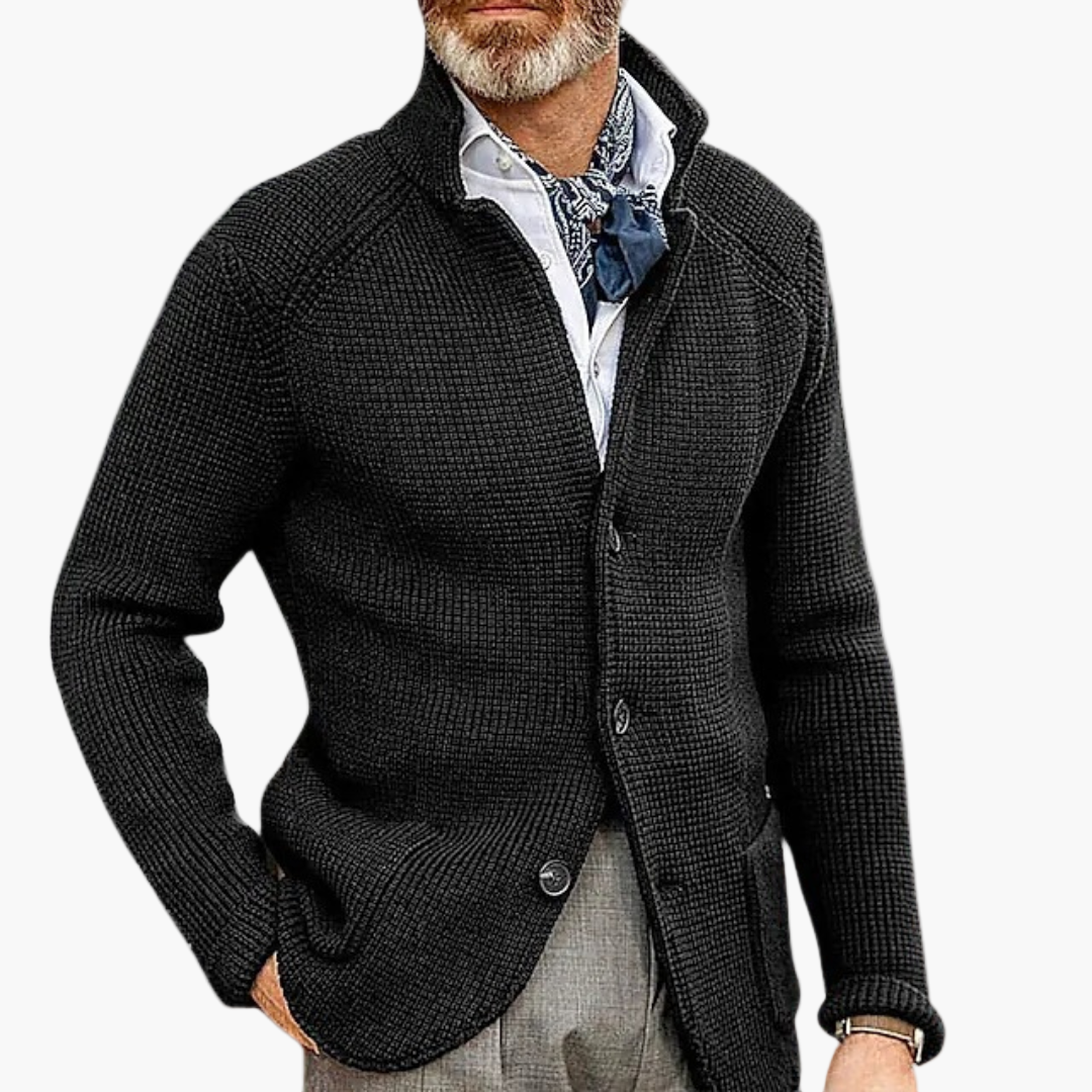 Herren Strickjacke im klassischen Stil – Elegante Freizeit- und Businessmode für anspruchsvolle Männer