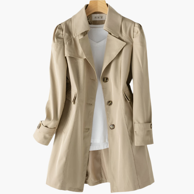 Damen Trenchcoat – Eleganter und Vielseitiger Übergangsmantel für Business & Freizeit