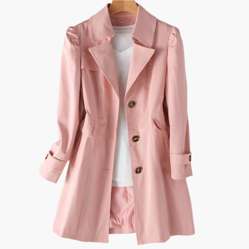 Damen Trenchcoat – Eleganter und Vielseitiger Übergangsmantel für Business & Freizeit