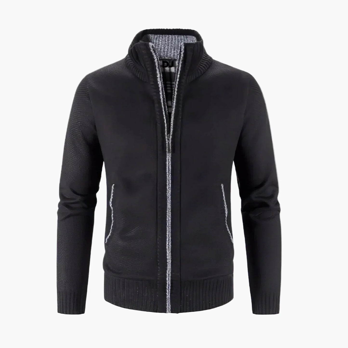 Herren Strickjacke mit Reißverschluss – Modischer Freizeit- und Büro-Look
