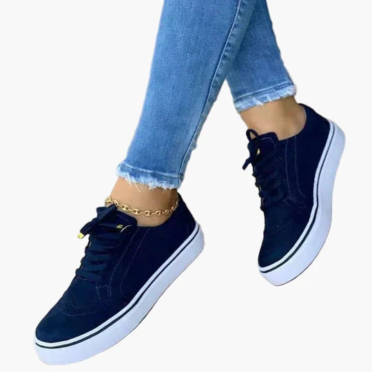 Damen Sneaker mit Schnürung – Orthopädischer Komfort und moderner Freizeitstil