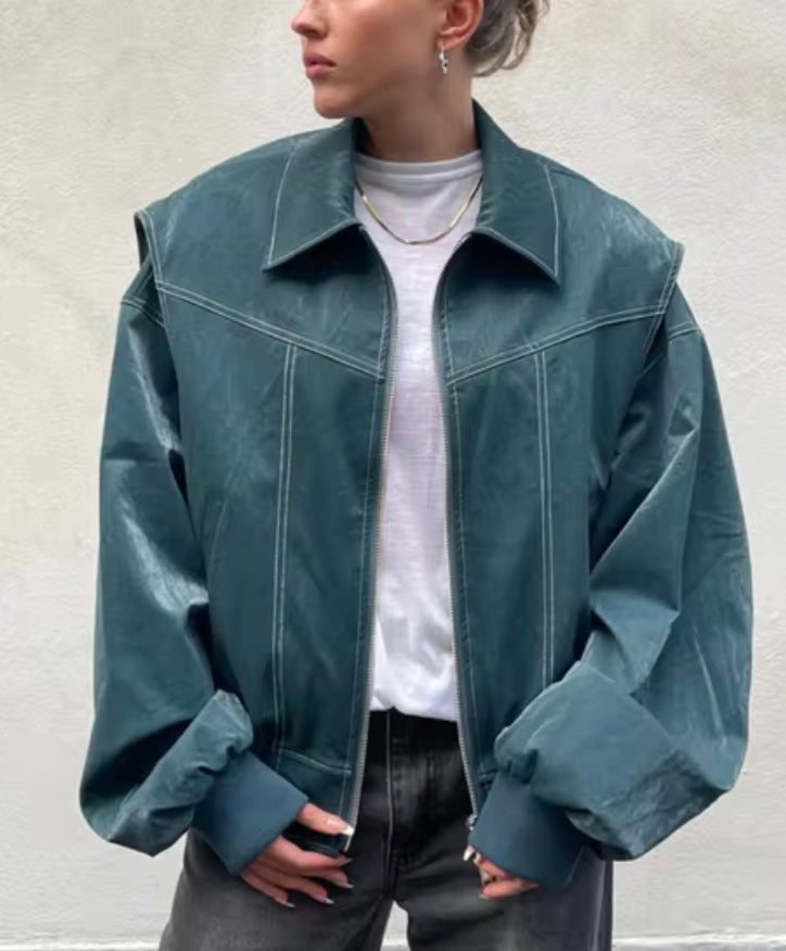 Damen Oversized Bomberjacke – Moderner Streetstyle für Freizeit & Alltag