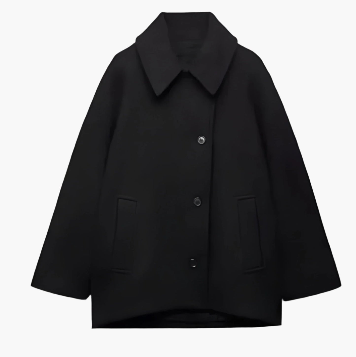 Damen Oversize Mantel im Boxy-Fit – Trendiger Herbst- und Winter-Look für stilbewusste City-Outfits