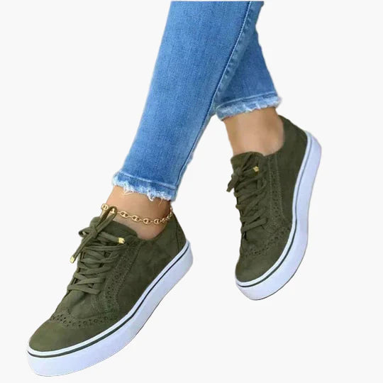 Damen Sneaker mit Schnürung – Orthopädischer Komfort und moderner Freizeitstil