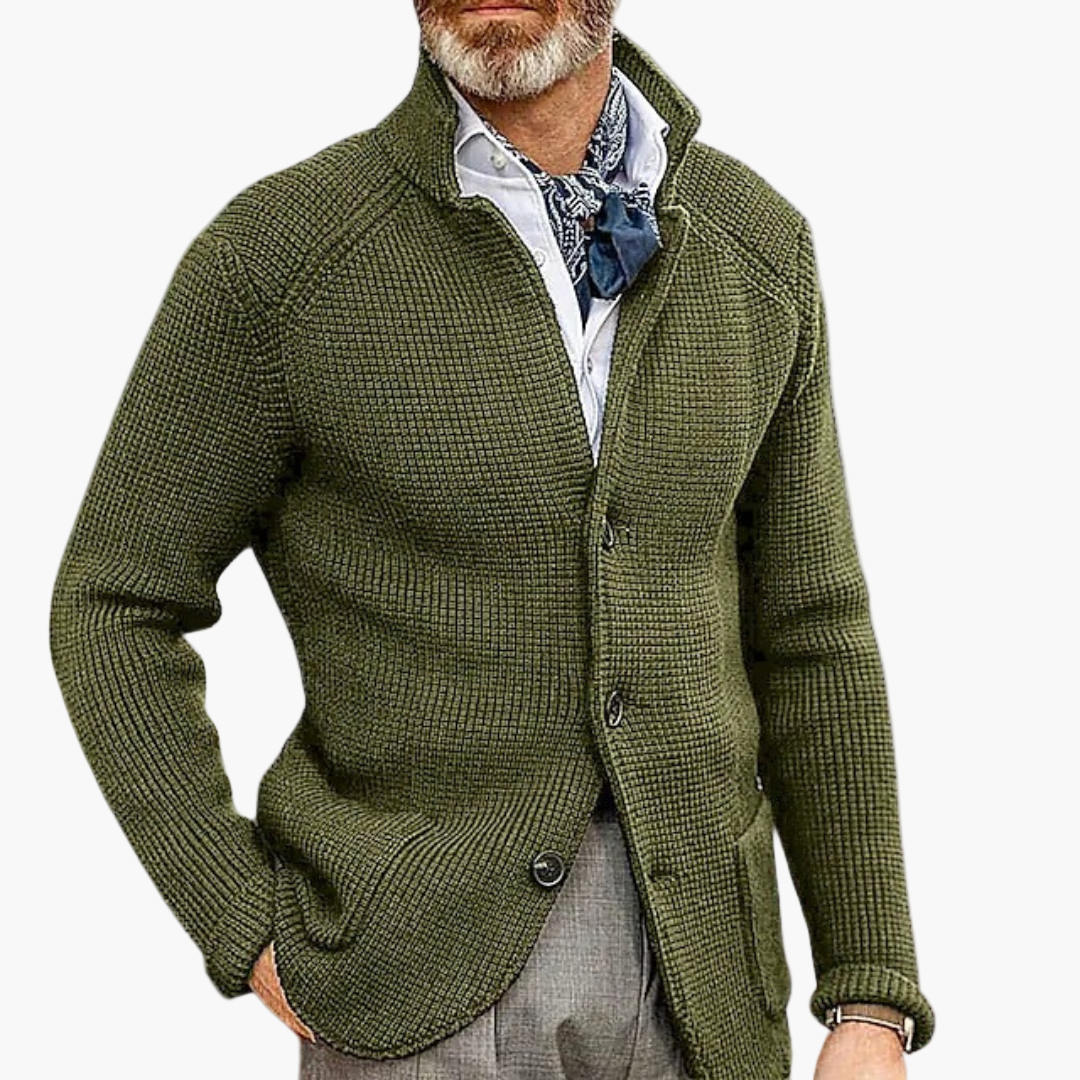 Herren Strickjacke im klassischen Stil – Elegante Freizeit- und Businessmode für anspruchsvolle Männer