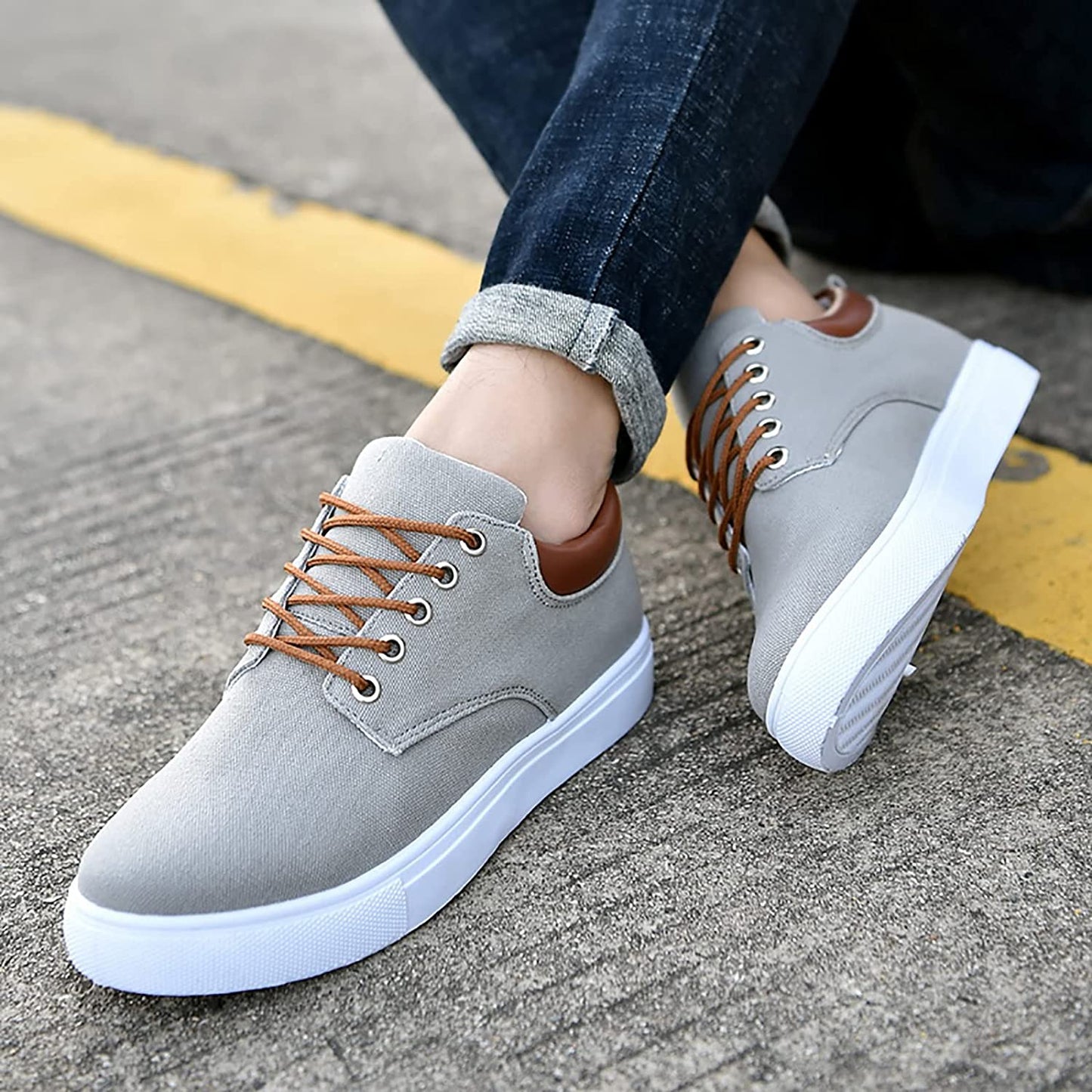 Herren Sneaker Freizeitmode – Stilvolle und Bequeme Alltagsschuhe