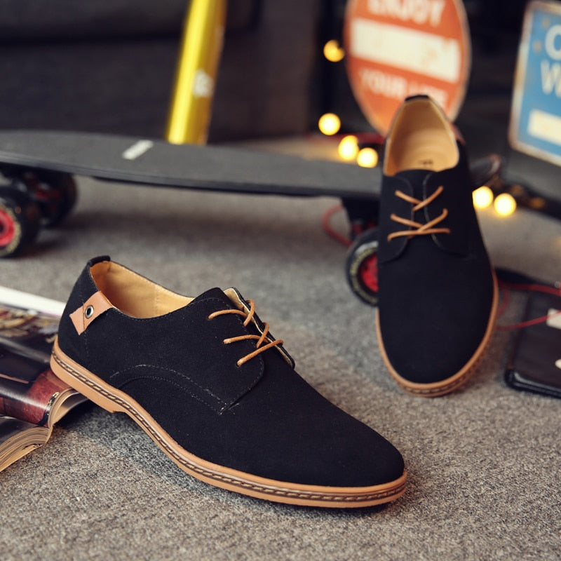 Herren Schnürschuhe Oxford Stil – Zeitlose Eleganz für Business & Freizeit