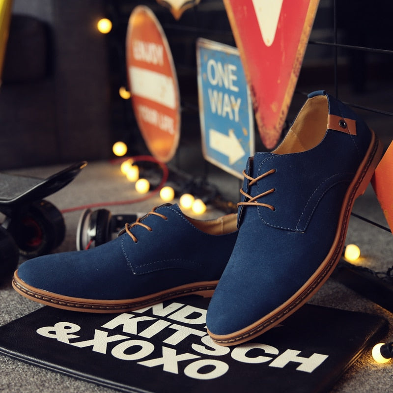 Herren Schnürschuhe Oxford Stil – Zeitlose Eleganz für Business & Freizeit