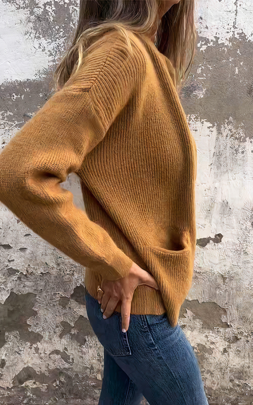 Damen Strickjacke mit Reißverschluss – Modischer Cardigan für Alltag und Büro