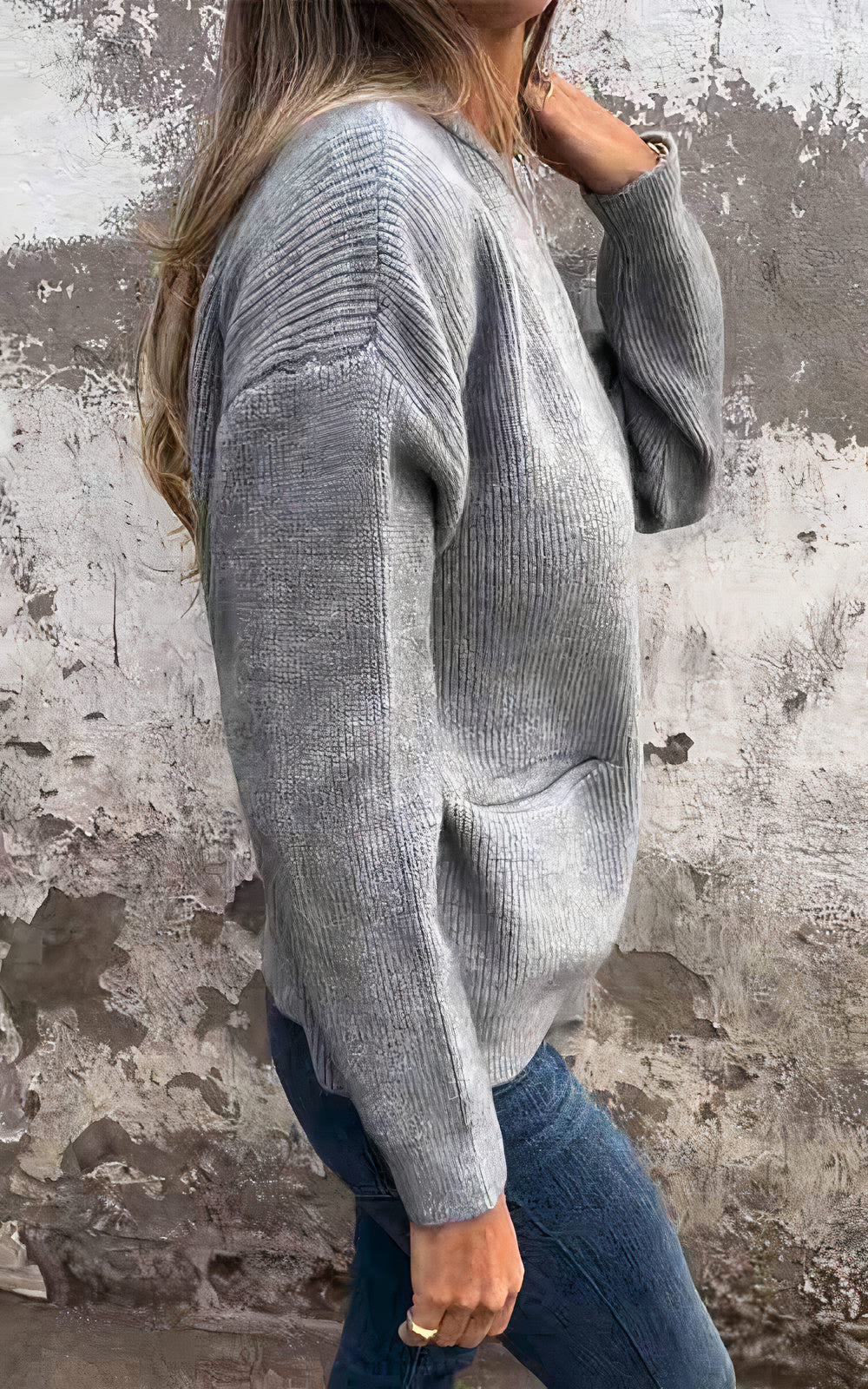 Damen Strickjacke mit Reißverschluss – Modischer Cardigan für Alltag und Büro