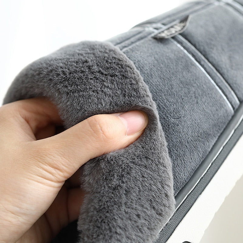 Herren Hauspantoffeln Komfort-Stil mit Antirutsch – Warme Slipper für Zuhause