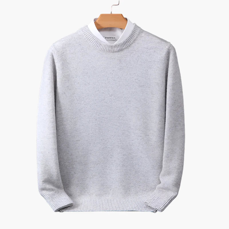 Herren Pullover mit Kragen – Klassischer Business Look, Eleganter Feinstrick, Ideal fürs Büro & Alltag