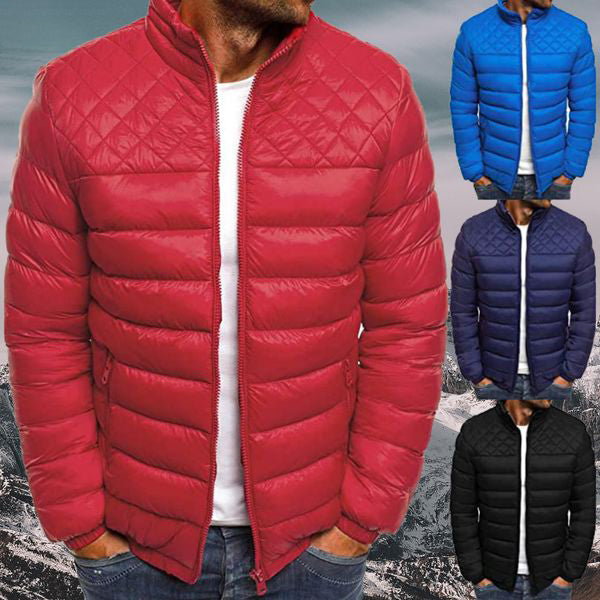 Herren Steppjacke Winddicht & Wasserdicht – Elegante Outdoorjacke für Alltag & Abenteuer