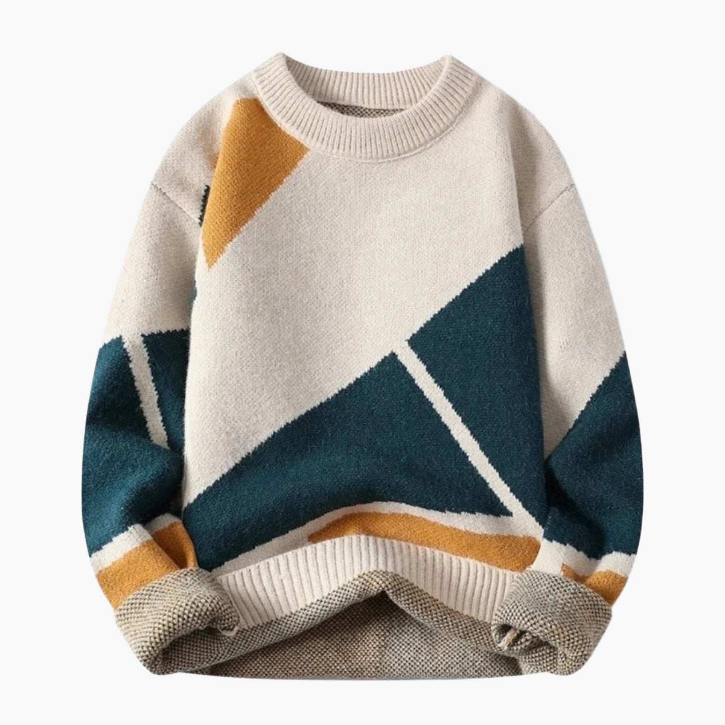 Herren Pullover Strickpullover Geometrisch Freizeit Komfortabler Style