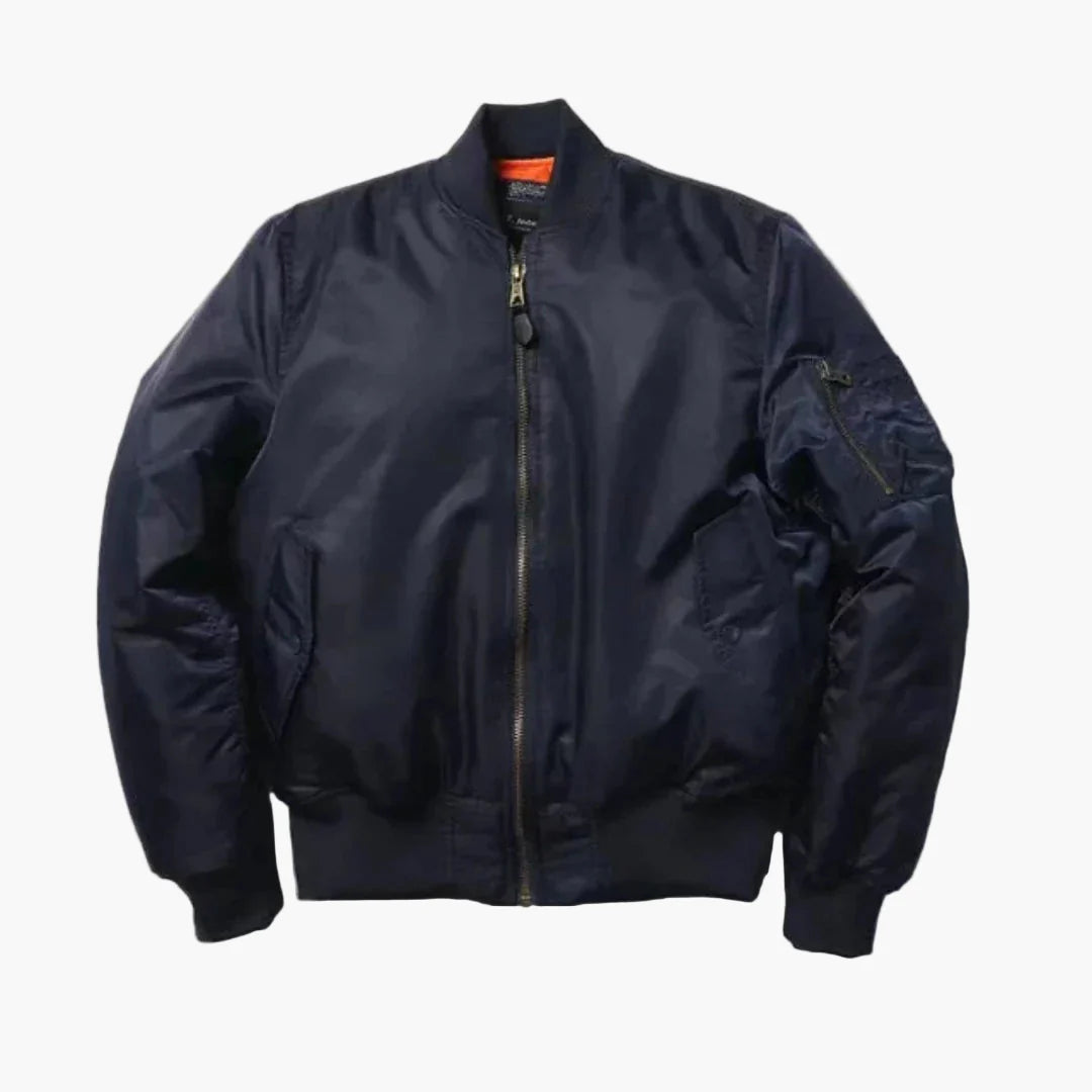 Unisex Bomberjacke für Alltag und Freizeit – Klassischer Stil
