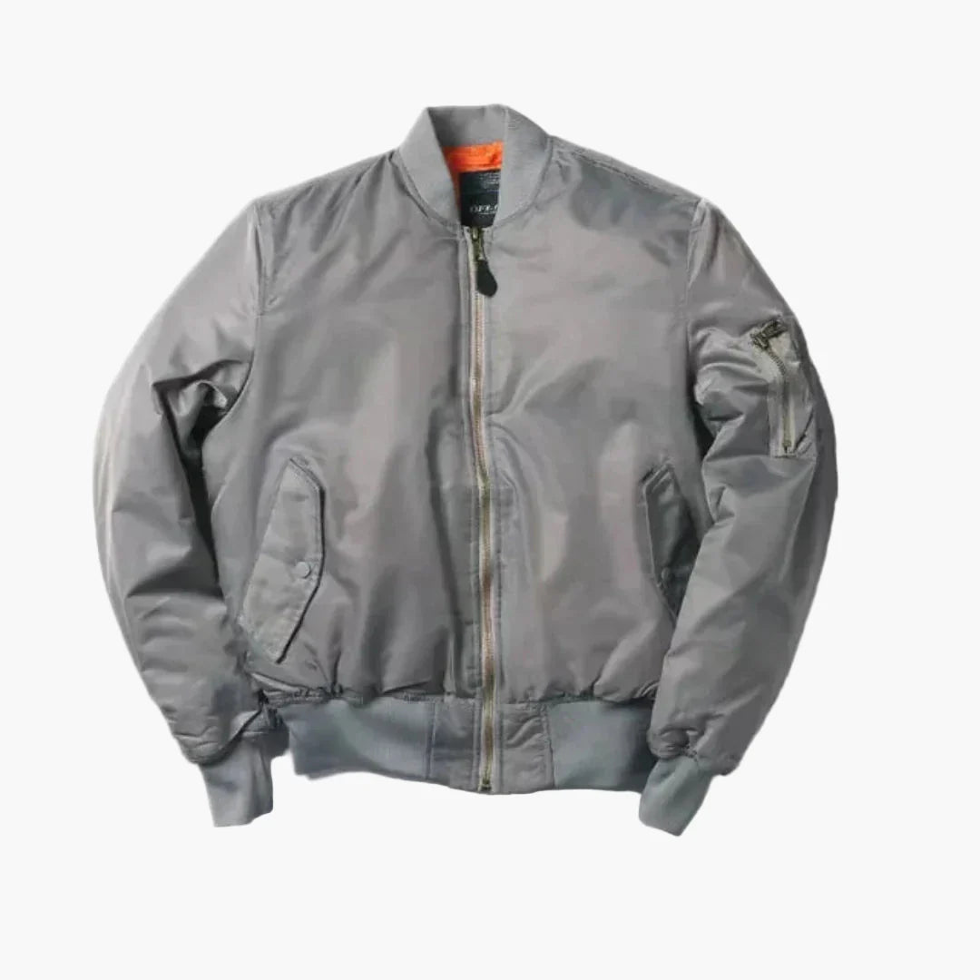 Unisex Bomberjacke für Alltag und Freizeit – Klassischer Stil