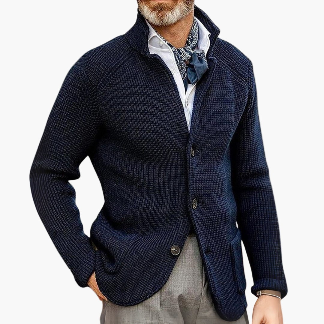 Herren Strickjacke im klassischen Stil – Elegante Freizeit- und Businessmode für anspruchsvolle Männer