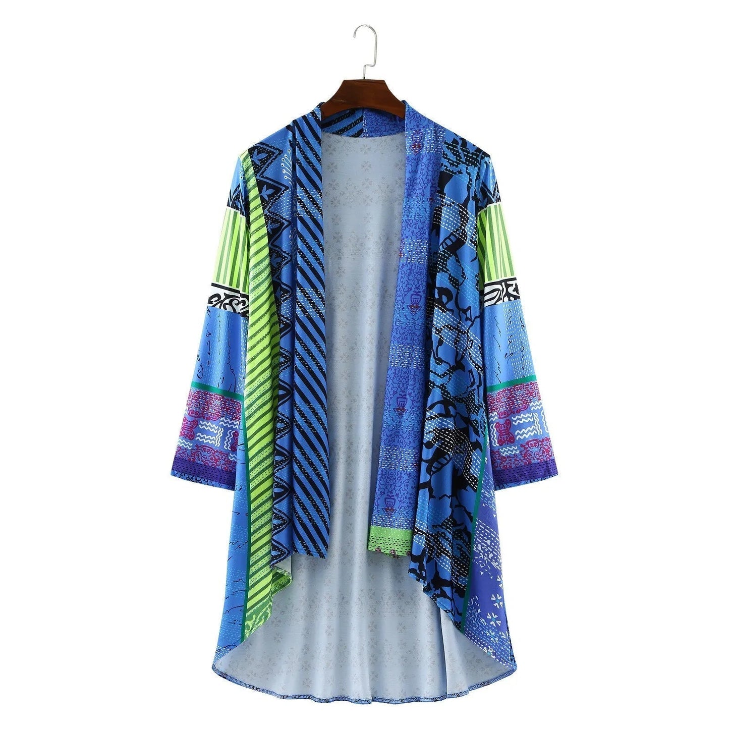 Damen Vintage Kimono Cardigan – Boho Style für Alltag & Freizeit