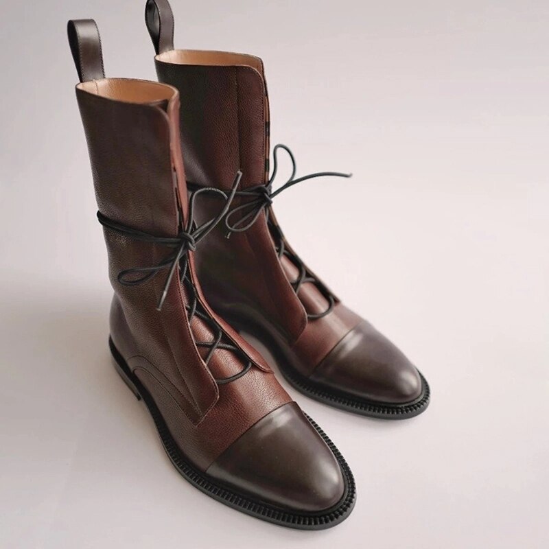 Damen Klassische Schnürstiefeletten – Modische Alltagsschuhe im zeitlosen Design