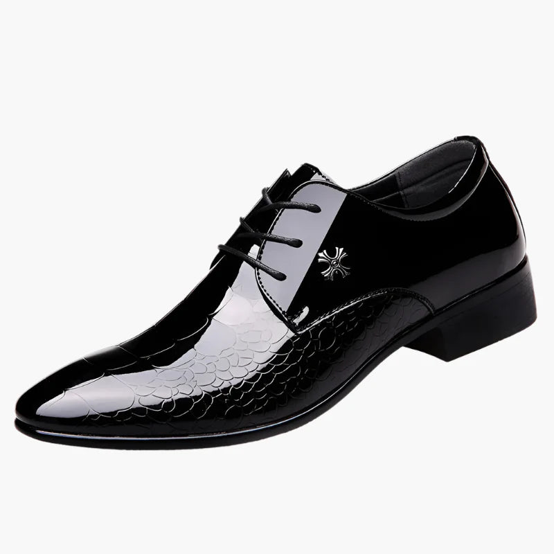 Herren Oxford Business Schuhe – Elegante Spitzkappe für Hochzeit & formelle Anlässe