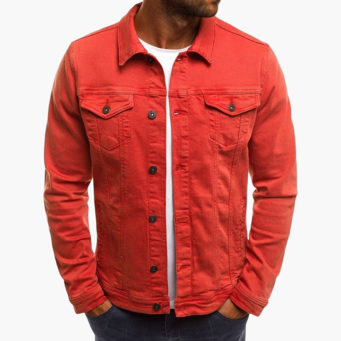 Herren Übergangsjacke Slim Fit – Moderner Freizeit- & Alltagsstil
