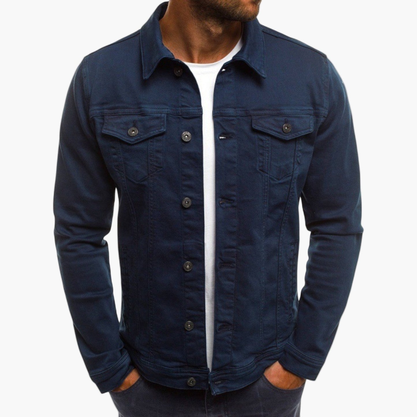Herren Übergangsjacke Slim Fit – Moderner Freizeit- & Alltagsstil