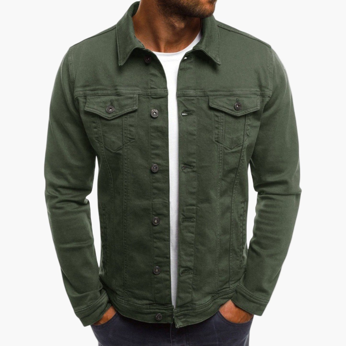 Herren Übergangsjacke Slim Fit – Moderner Freizeit- & Alltagsstil