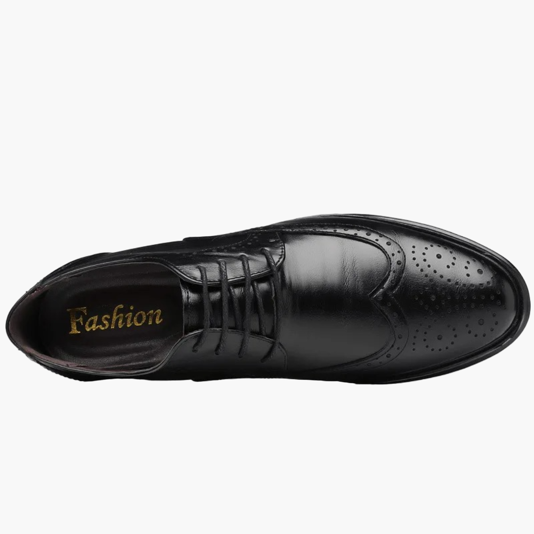 Herren Business Oxford Schuhe – Klassische Brogue Eleganz für formelle Anlässe