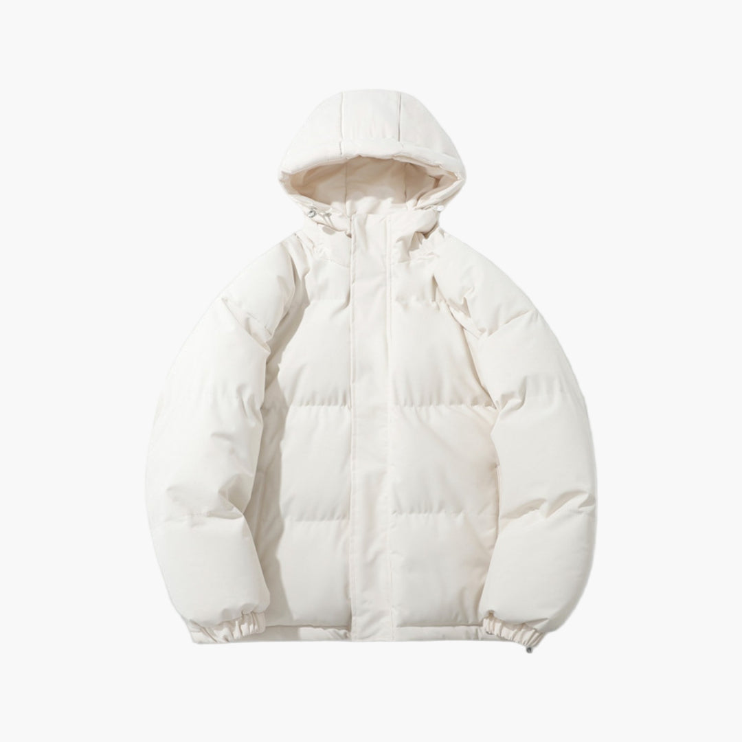 Herren Winter Steppjacke mit Kapuze – Urbaner Stil für Alltag und Freizeit