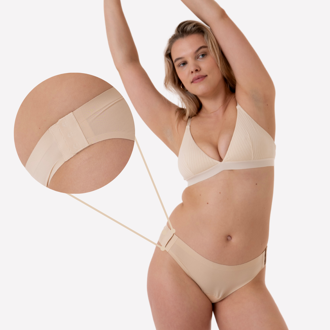 Amy – Nahtlose Damen-Unterwäsche mit Auslaufschutz