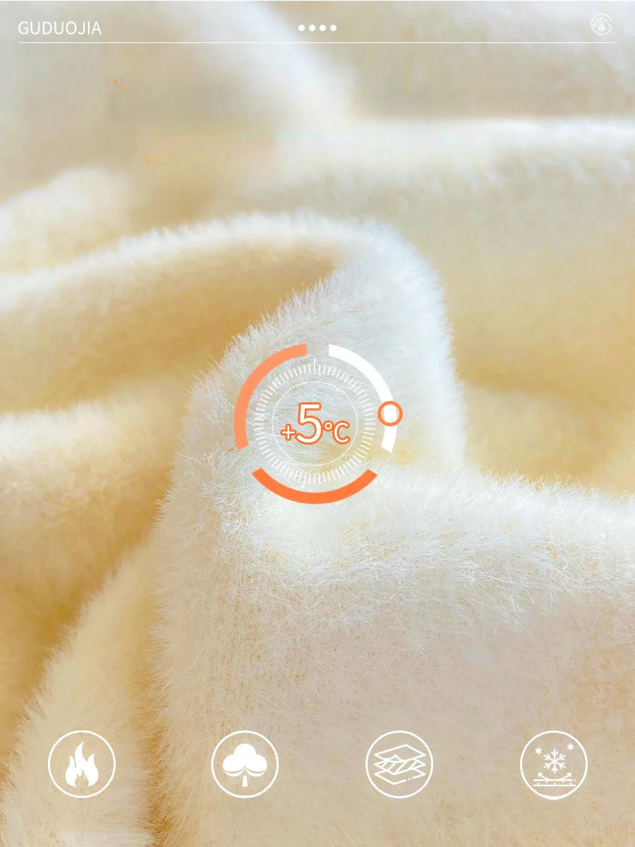 Damen Rollkragenpullover Elegant Strick Slim Fit für Alltag und Büro