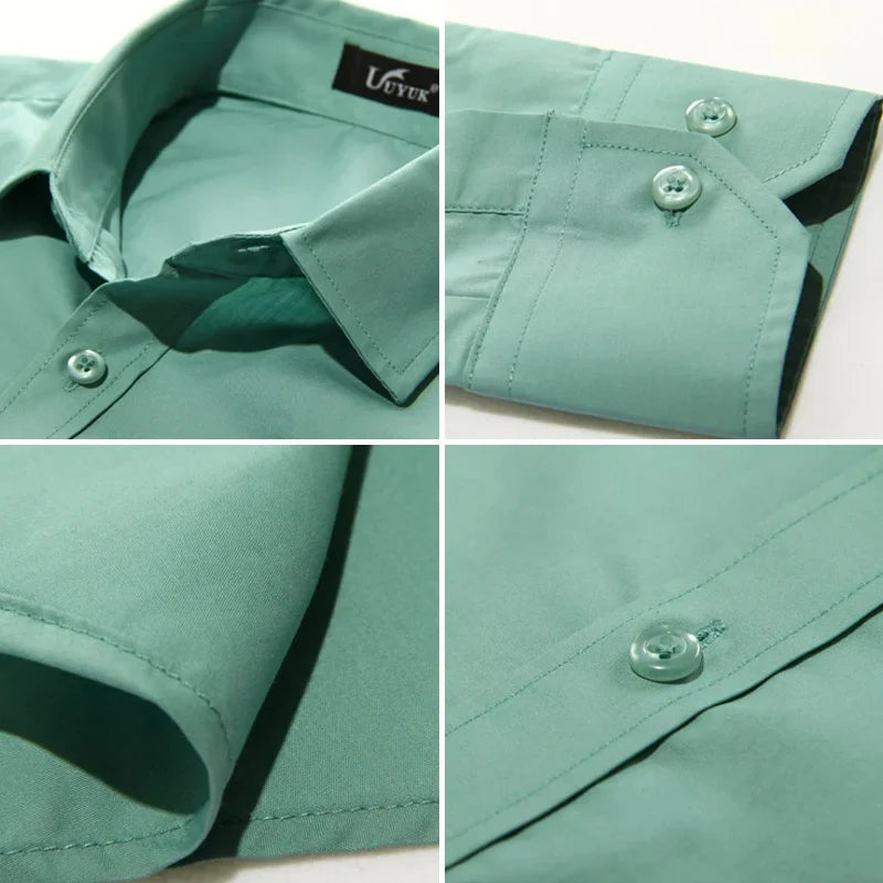 Herren Business-Freizeit Hemd – Elegantes Langarmhemd, Slim Fit, Vielseitig für Büro oder Alltag