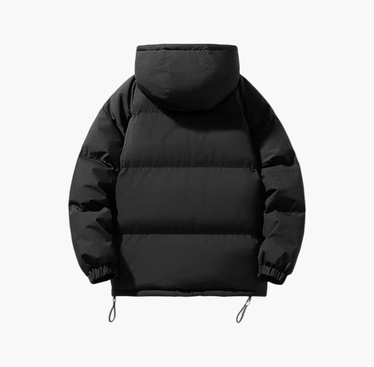 Herren Winter Steppjacke mit Kapuze – Urbaner Stil für Alltag und Freizeit