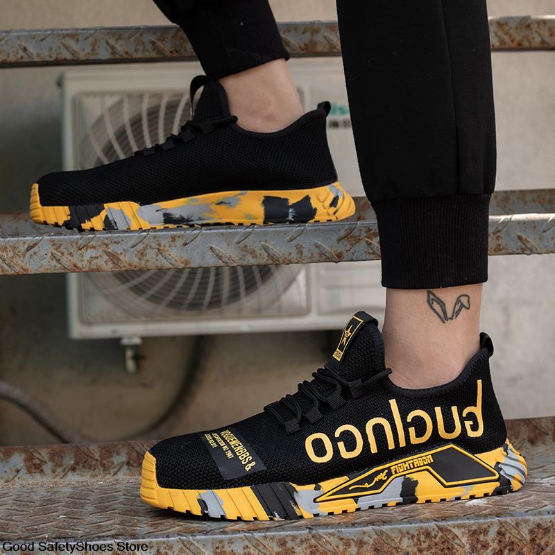 Herren Sicherheits-Arbeitsschuhe Sportlicher Sneaker für Beruf & Outdoor