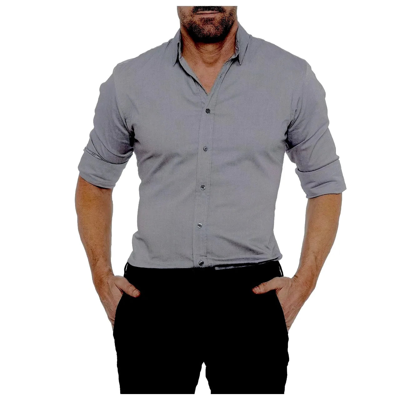 Charles – Herren Slim-Fit Baumwollhemd