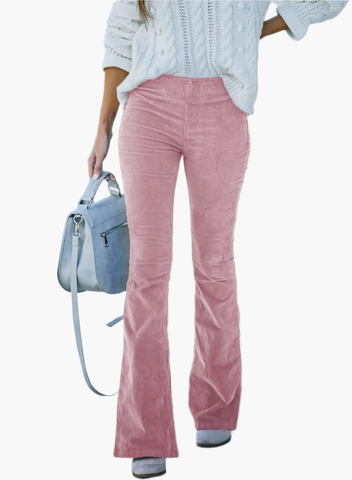 Damen Flare Hose – Modische High Waist Schlaghose für Alltag und Büro