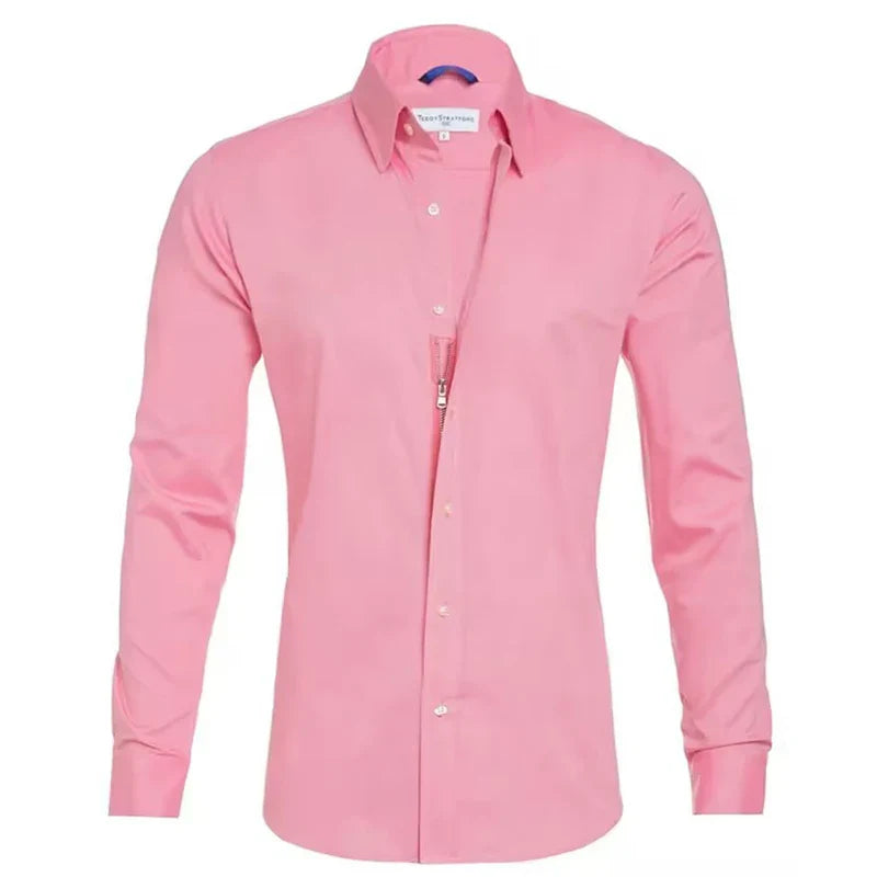 Charles – Herren Slim-Fit Baumwollhemd