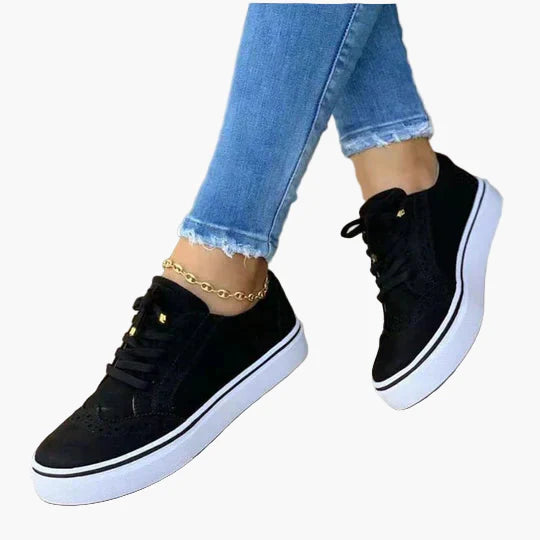 Damen Sneaker mit Schnürung – Orthopädischer Komfort und moderner Freizeitstil