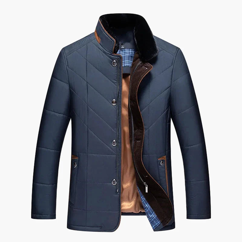 Herren Steppjacke Modern Business Outdoor Übergangsjacke