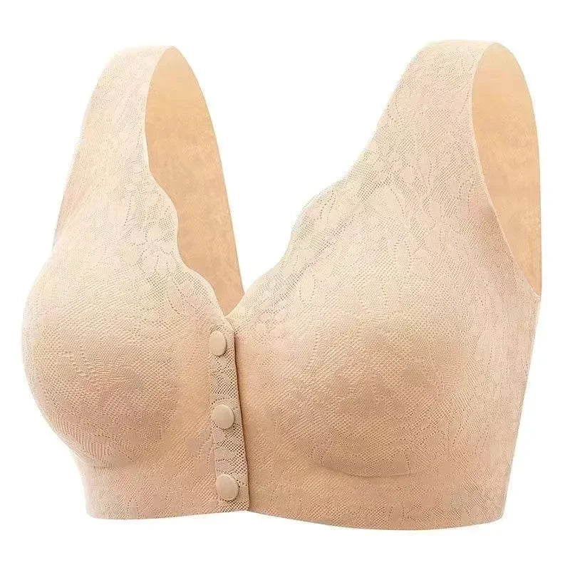 Amelia – Nahtloser Still-BH mit Frontknöpfen