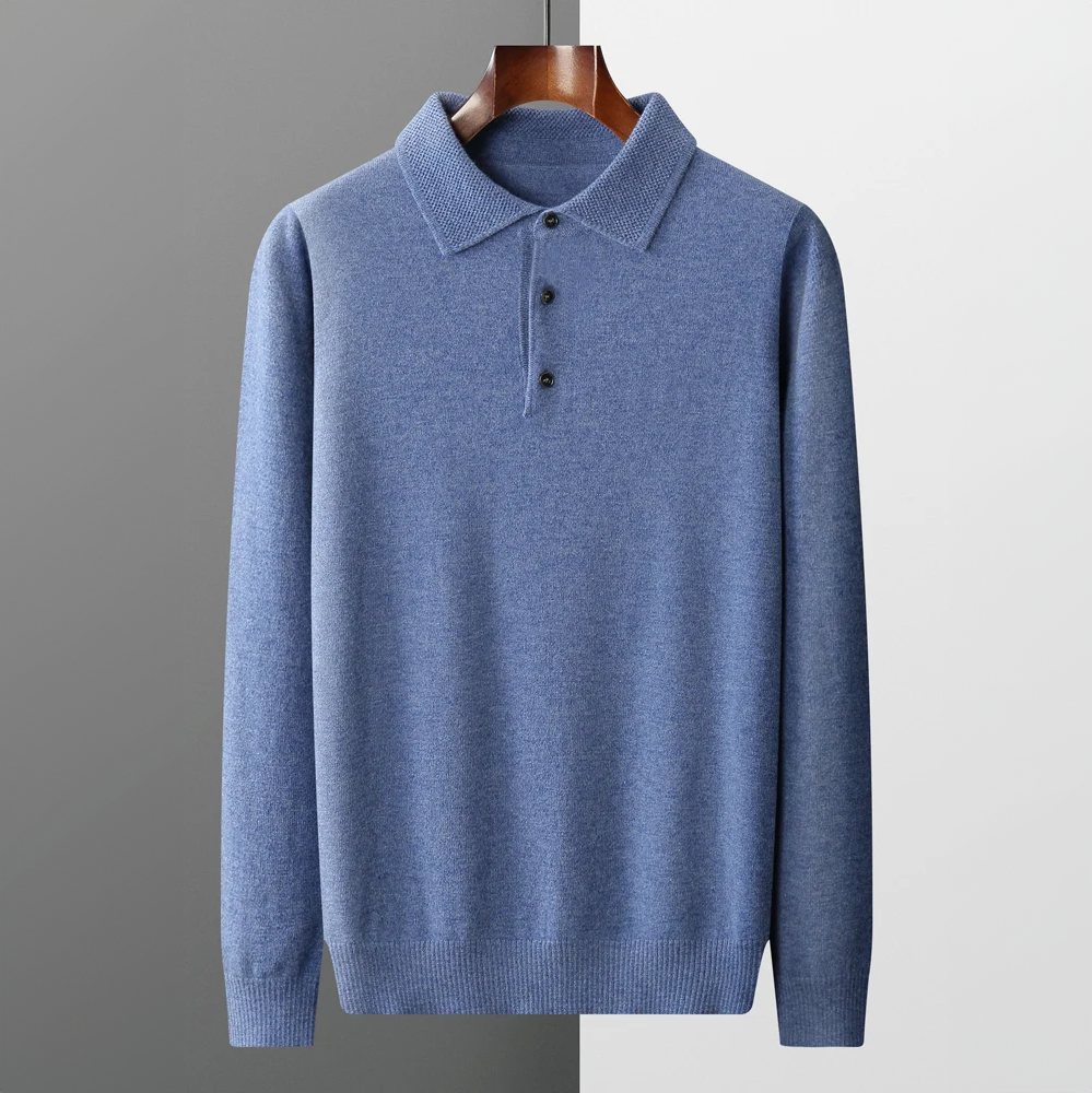 Herren Premium Polopullover – Klassischer Stil für Business & Freizeit